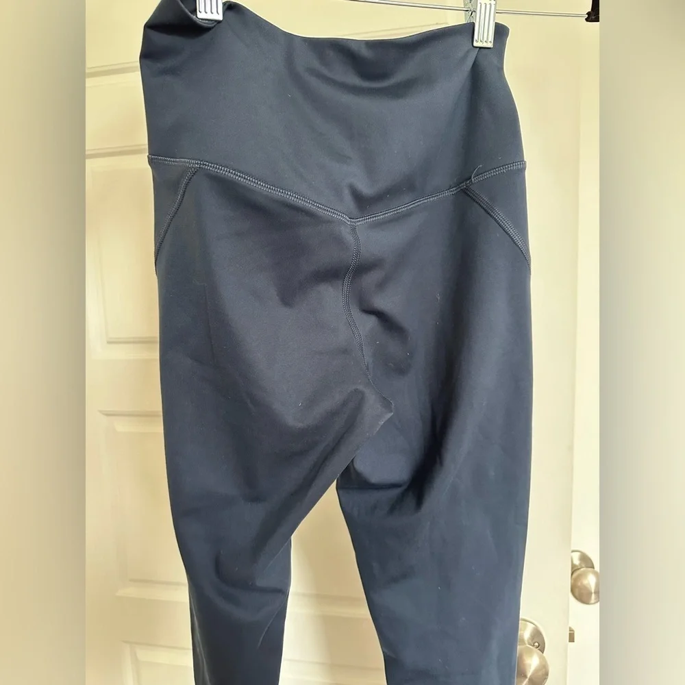 Girlfriend collective blue leggings